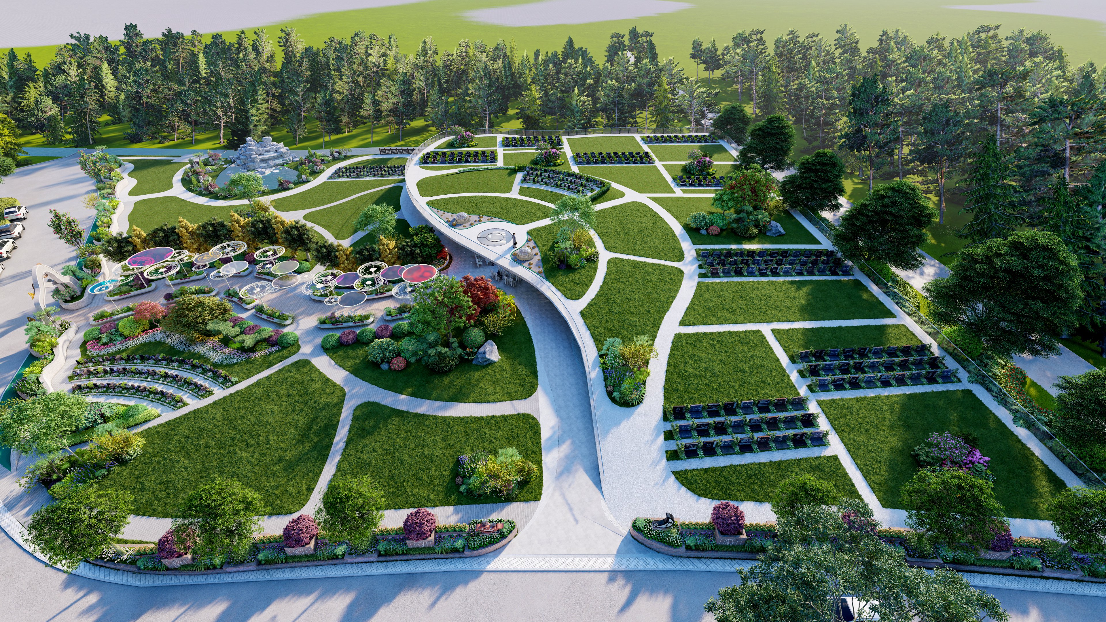 怎样打造生态墓园？